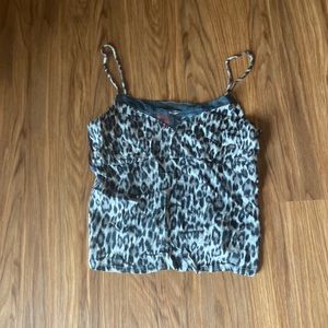 Leopard print cami